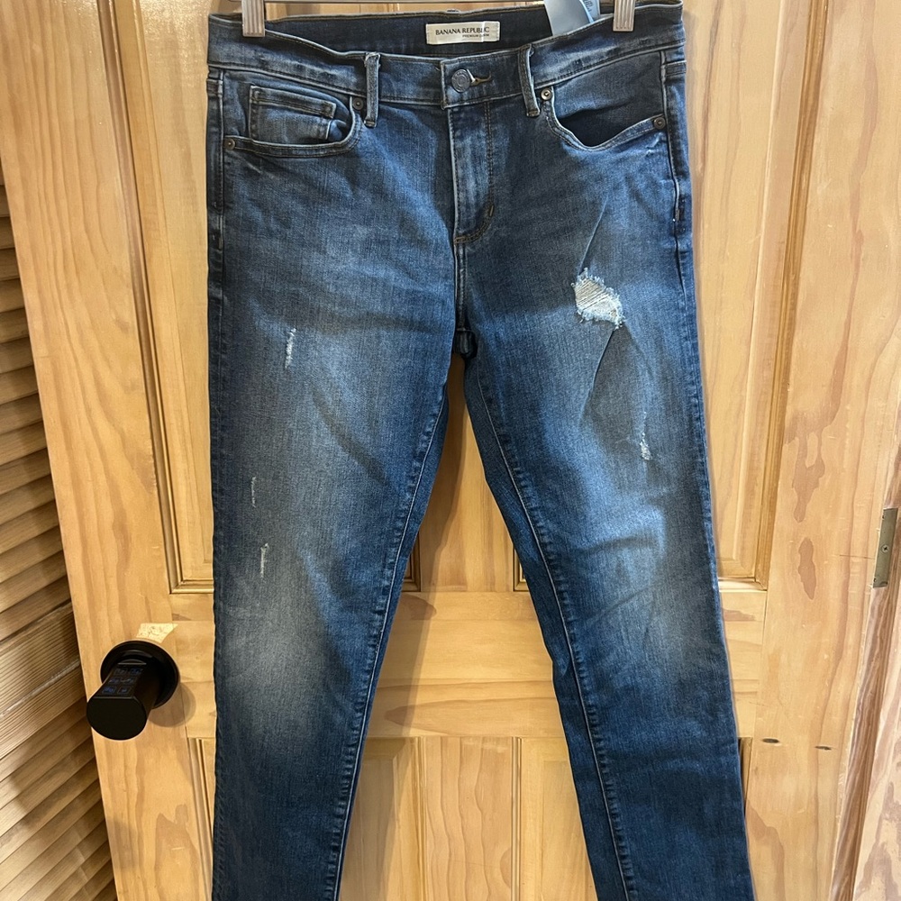 Banana Republic Dark Blue Skinny Jeans